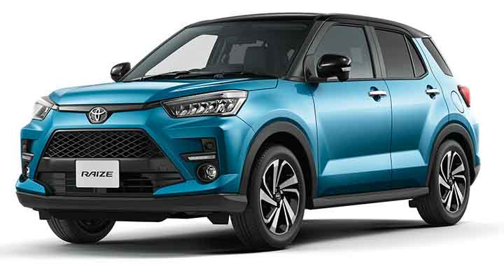 Rent Toyota Raize 2024